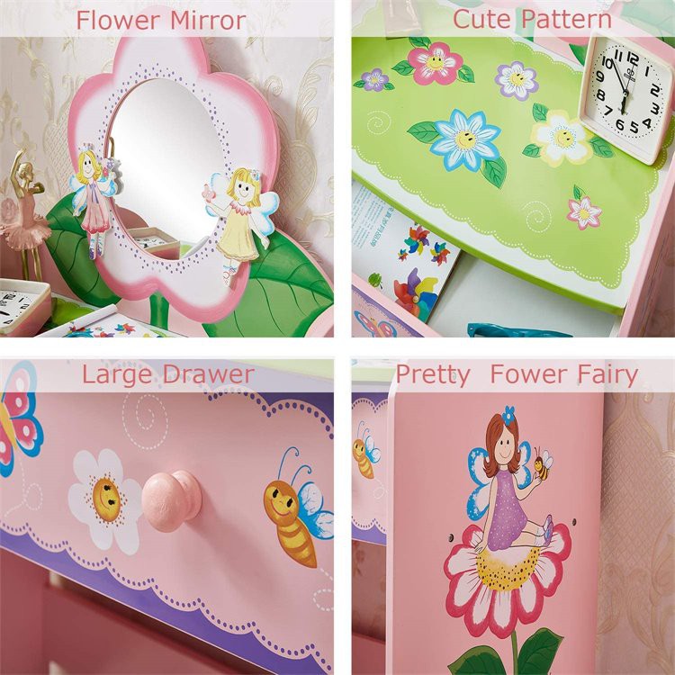 Customized wooden vanity table (3)